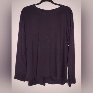 NWOT Xersion Women's Black Activewear Shirt Size PetiteXXL